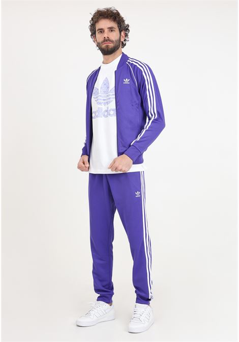 SST TP men's purple trousers ADIDAS ORIGINALS | IR9877.